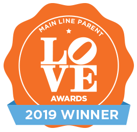 Badge for 2019 Main Line Parent Love Award